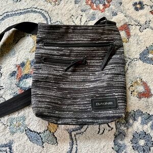 Dakine Black and Gray Crossbody Bag